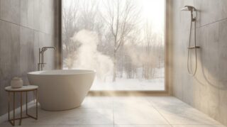 Heated Bathroom