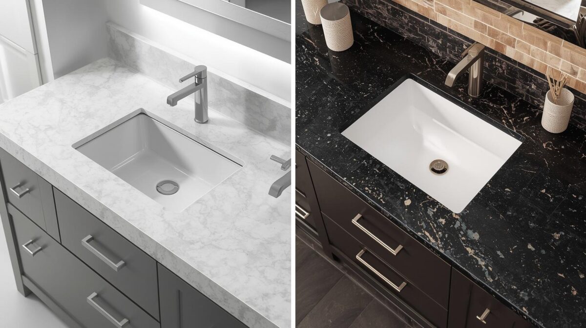 quartz vs. granite