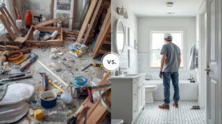 bathroom remodel