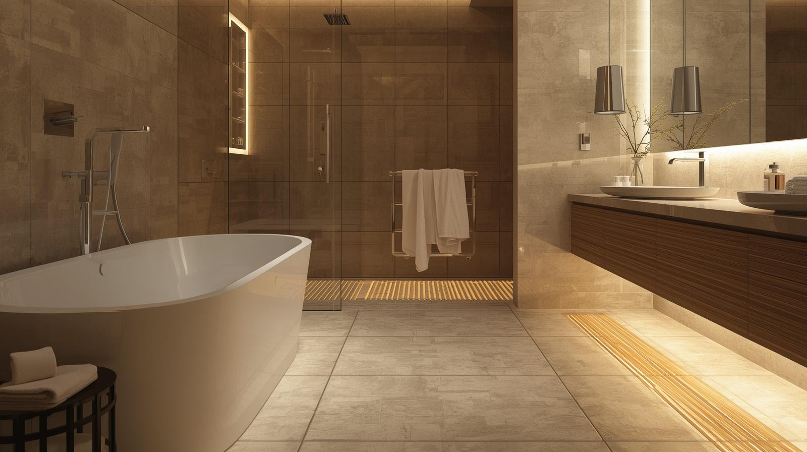 Heated Bathroom